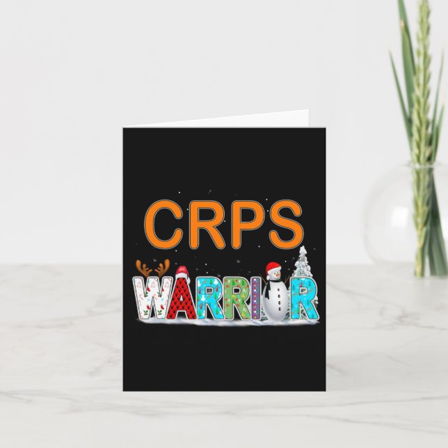 Crps Warrior Awareness  Card (Front)