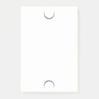 Crsecent Moon Post-It Notes