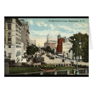 Cru 1912 de Repro de Washington DC d'avenue de la