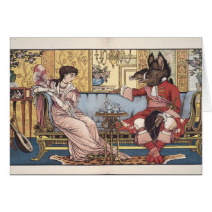 Cru - beauté et l'illustration de bête,