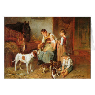 Cru - bébé de rassemblement de chiots,
