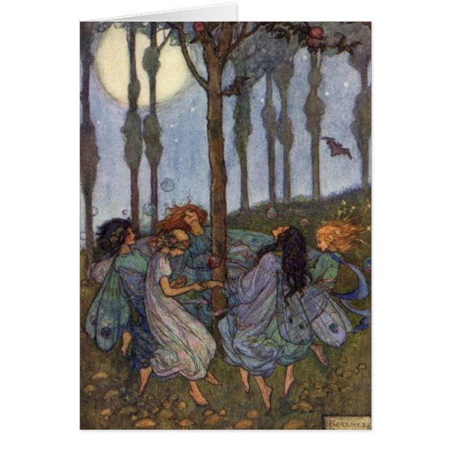 Cru - danse de fées autour d'un arbre, (Devant)