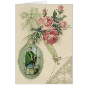 Cru de roses de bénédiction du jour de St Patrick