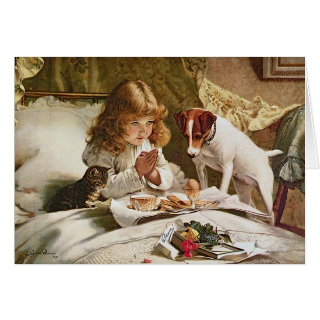Cru - fille et animaux familiers indiquant des (Devant horizontal)