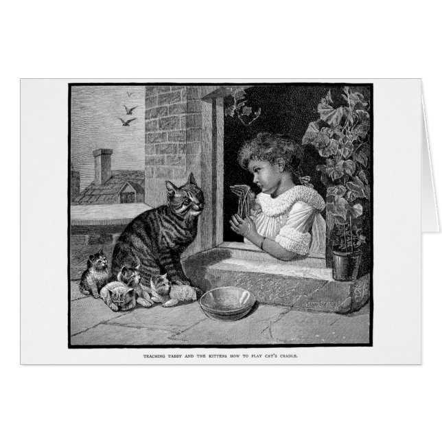 Cru - jeu du berceau du chat, (Devant horizontal)