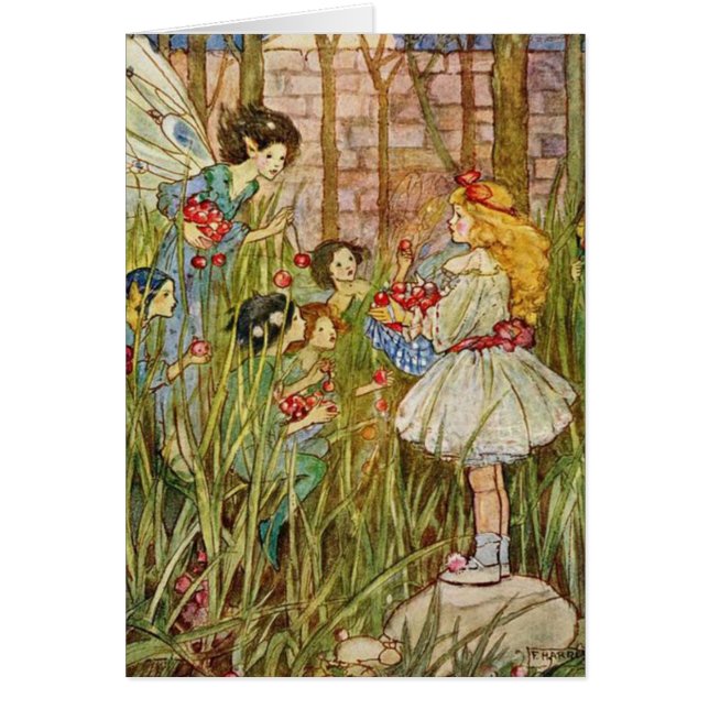 Cru - la petite fille rencontre des fées, (Devant)