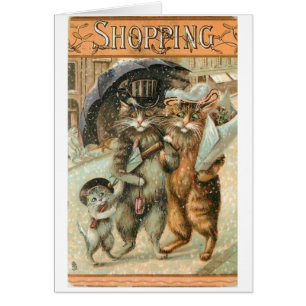 Cru - les chats vont faire des emplettes,