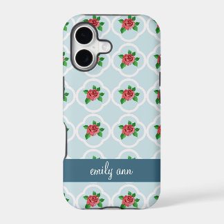 Cru rose et cas de Quatrefoil iPhone4