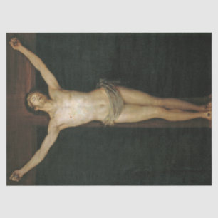 Crucified Christ (Jesus on the Cross) (by Goya) Tissue Paper