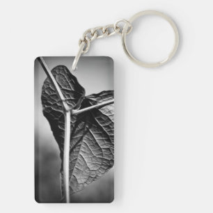 crucified heart keychain