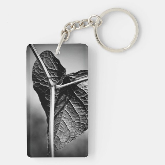 crucified heart keychain (Back)