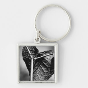 crucified heart keychain
