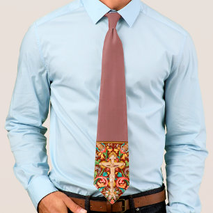 Crucified Jesus Lenten Tie