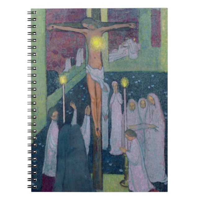 Crucified Sacred Heart, 1894 Notebook (Front)