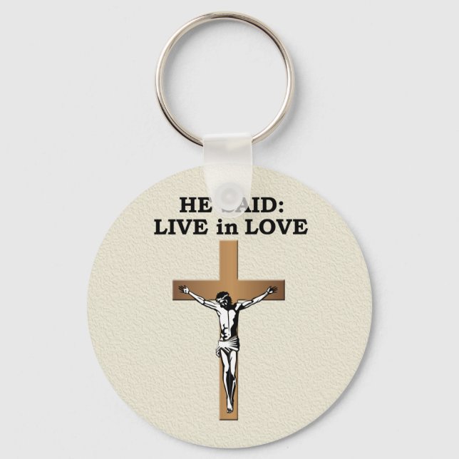 Crucifix Keychain (Front)