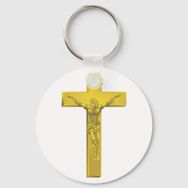 Crucifix Keychain (Front)