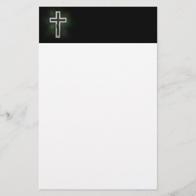 Crucifix Stationery (Front)