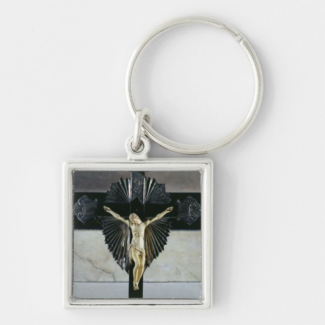 Crucifixion, 17th century (ivory) keychain (Front)