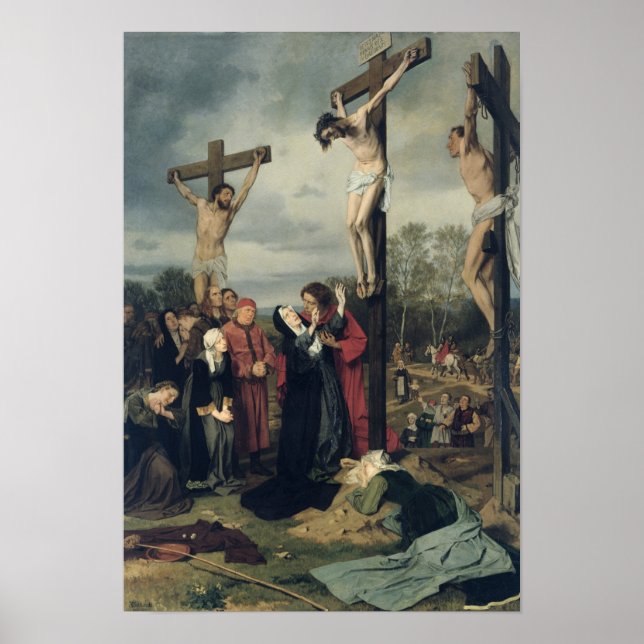 Crucifixion, 1873 poster (Front)