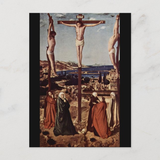 Crucifixion c1455 postcard (Front)