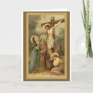 Crucifixion Card