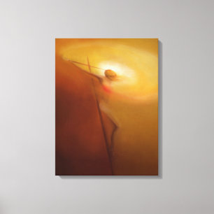 Crucifixion:  Christ Drawing All to Himself Canvas Print