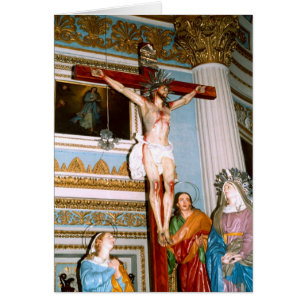 Crucifixion in Malta card