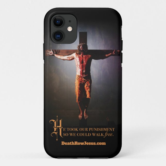 Crucifixion Iphone Case (Back)