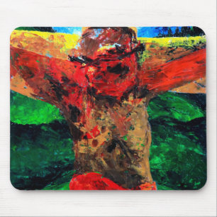 Crucifixion- it is finished 2009 mouse pad