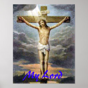 Crucifixion Jésus Religieux Impression