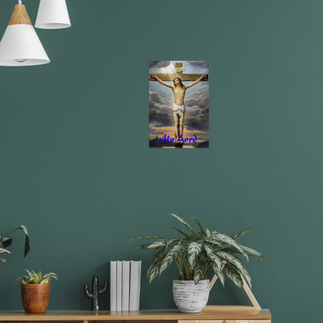 Crucifixion Jesus Religious Print (Living Room 1)