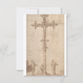 Crucifixion of Christ Holy Card | Pater Noster