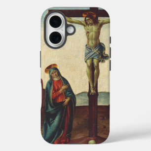Crucifixion of Jesus by Cosimo Rosselli iPhone 16 Case