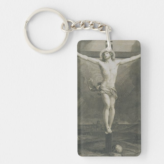 Crucifixion of Jesus Christ Keychain (Front)