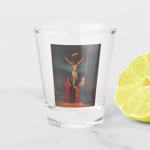 Crucifixion of Jesus Christ Shot Glass