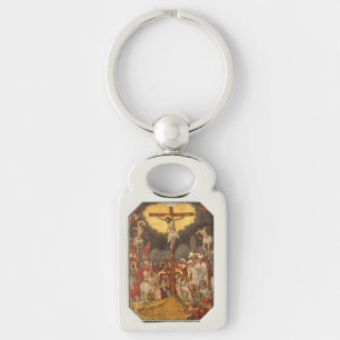 Crucifixion  Scene 1711 Keychain