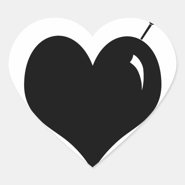 Cruel Love Heart Stickers (Front)