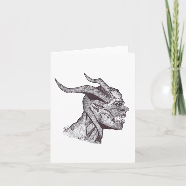 CRUEL THANK YOU CARD (Front)