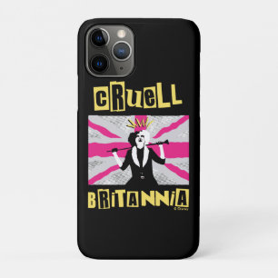 Cruella   Cruell Britannia Flag Pop Art iPhone 11 Pro Case