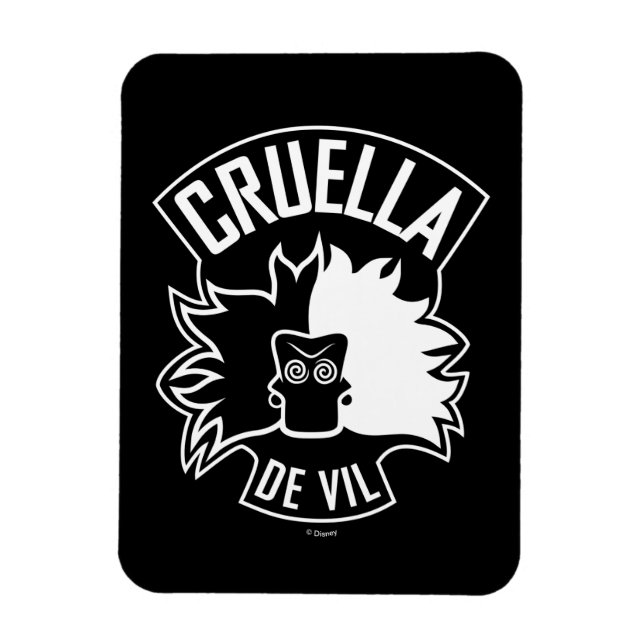 Cruella De Vil | 101 Dalmatians Magnet (Vertical)