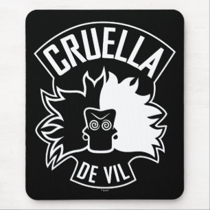 Cruella De Vil 101 Dalmatians Mouse Pad