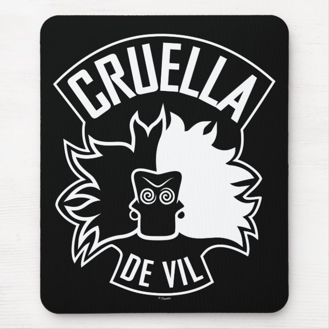 Cruella De Vil | 101 Dalmatians Mouse Pad (Front)