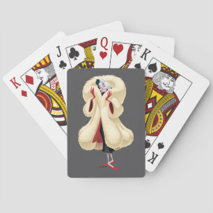 Cruella De Vil Cartes De Jeu De Fourrures À La M