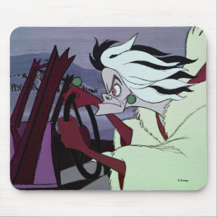 Cruella De Vil   Driving Mouse Pad