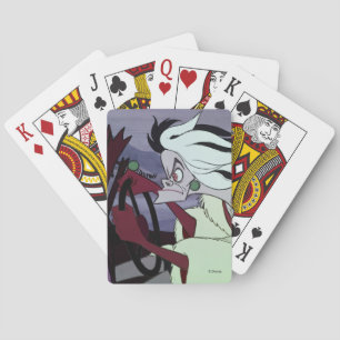 Cruella De Vil Driving Playing Cards