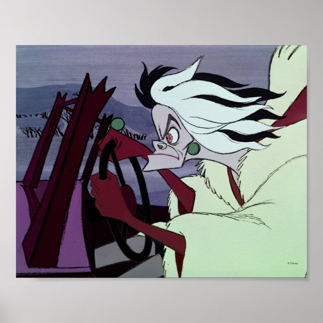 Cruella De Vil | Driving Poster (Front)