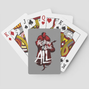 Cruella De Vil   Fashion Above All Playing Cards