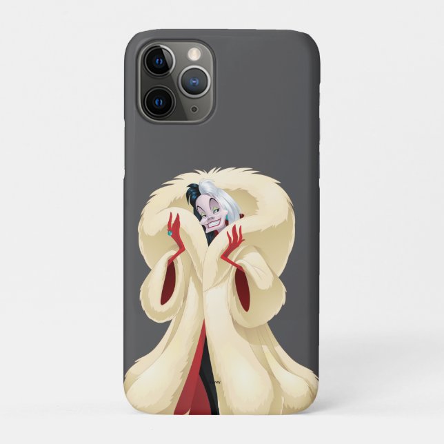 Cruella De Vil | Fashionable Fur Case-Mate iPhone Case (Back)