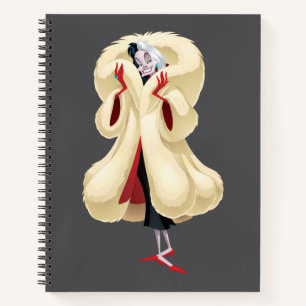 Cruella De Vil   Fashionable Fur Notebook