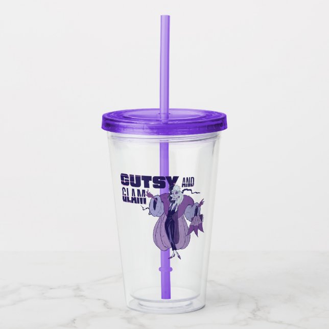 Cruella De Vil | Gutsy and Glam Acrylic Tumbler (Front)